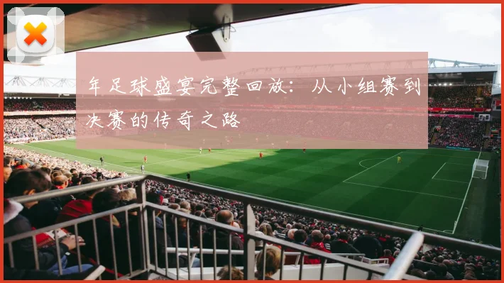 年足球盛宴完整回放：从小组赛到决赛的传奇之路